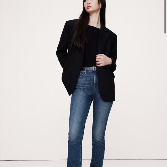 Banana Republic high rise slim jeans - Picture 1 of 7